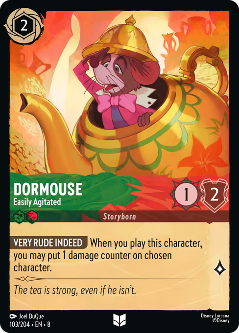 Dormouse - Easily Agitated 103/204