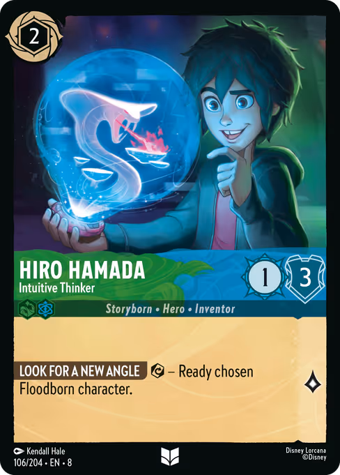 Hiro Hamada - Intuitive Thinker 106/204