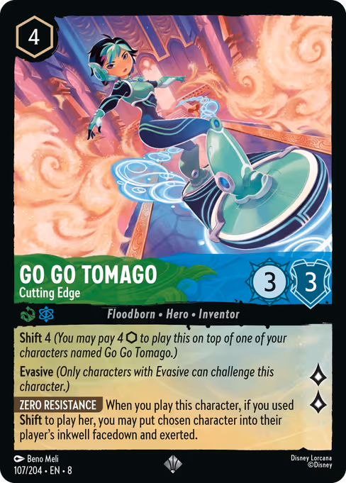 Go Go Tomago - Cutting Edge 107/204