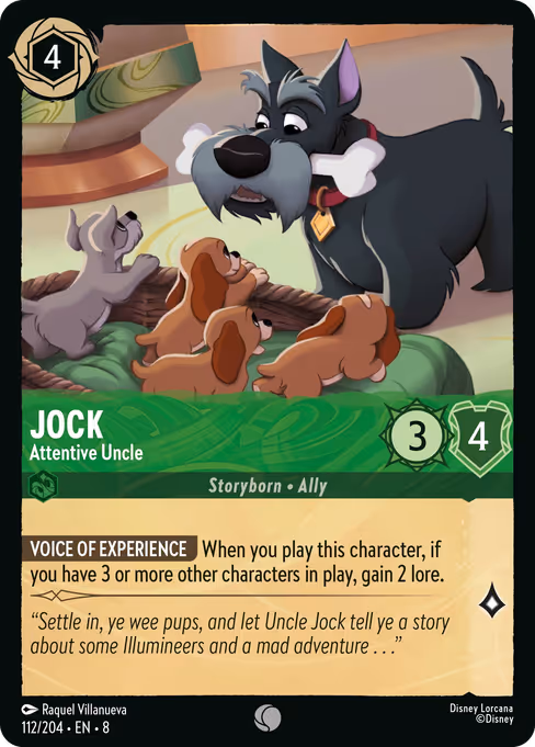 Jock - Attentive Uncle 112/204