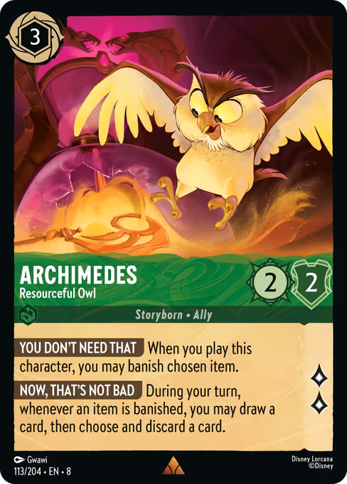 Archimedes - Resourceful Owl 113/204