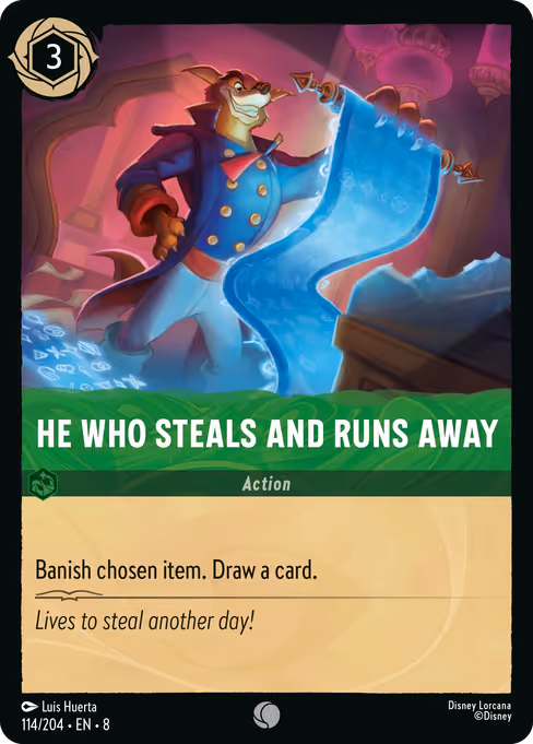 He Who Steals and Runs Away 114/204