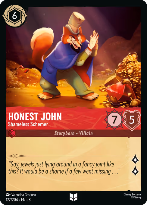 Honest John - Shameless Schemer 122/204