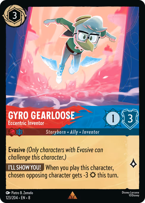 Gyro Gearloose - Eccentric Inventor 123/204