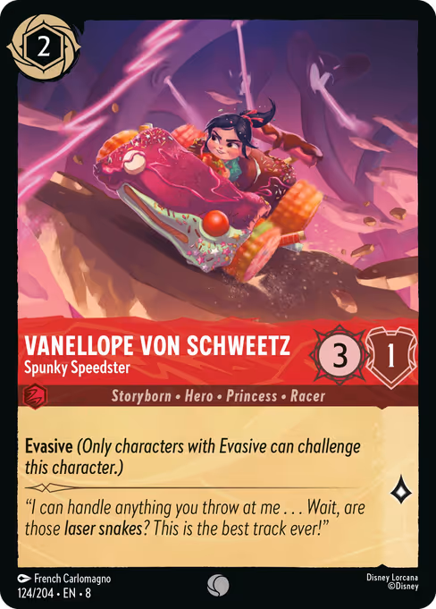 Vanellope Von Schweetz - Spunky Speedster 124/204