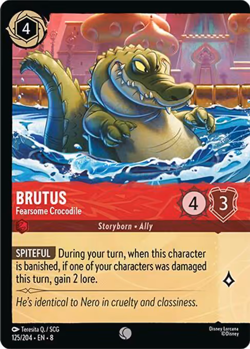 Brutus - Fearsome Crocodile 125f