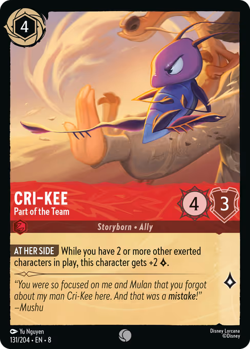 Cri-Kee - Part of the Team 131/204
