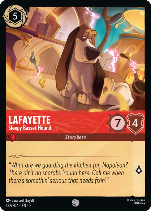 Lafayette - Sleepy Basset Hound 132/204