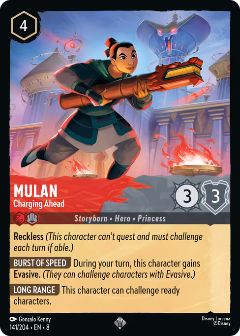Mulan - Charging Ahead 141/204