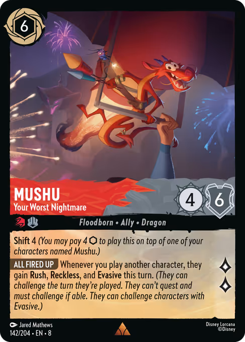 Mushu - Your Worst Nightmare 142/204