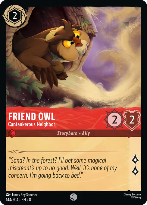 Friend Owl - Cantankerous Neighbor 144/204