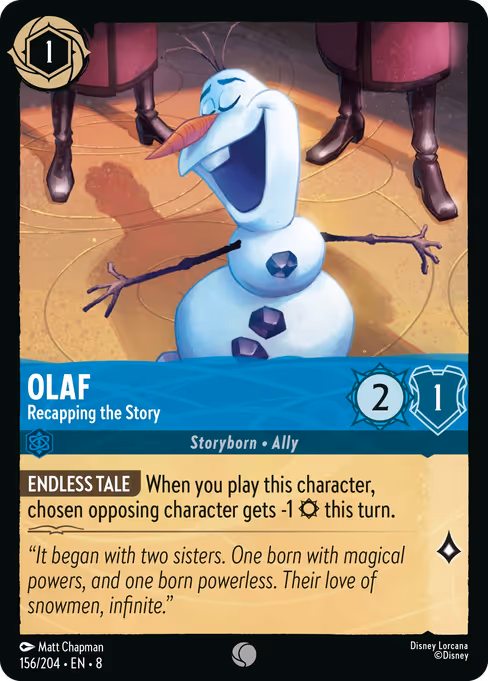 Olaf - Recapping the Story 156/204