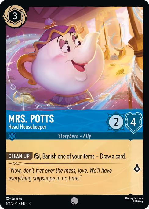 Mrs. Potts - Head Housekeeper 161/204