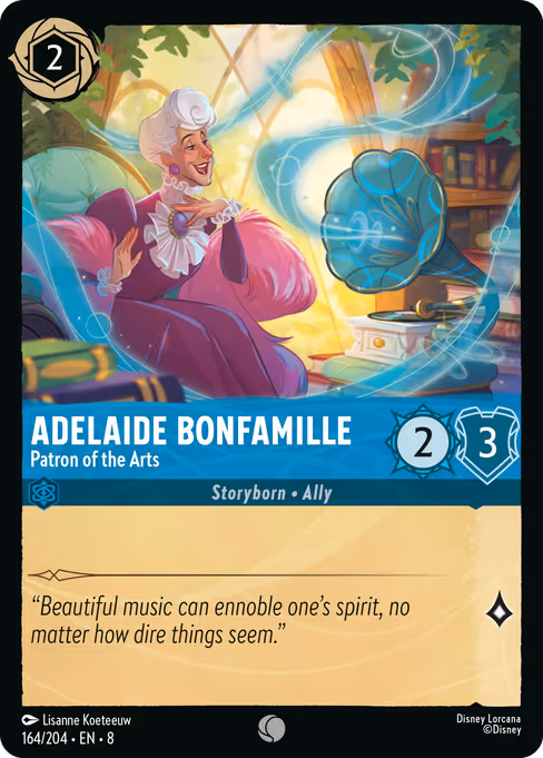 Adelaide Bonfamille - Patron of the Arts 164/204