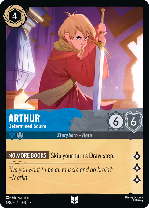 Arthur - Determined Squire 168/204
