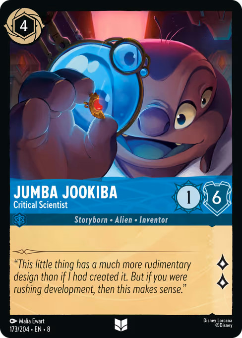 Jumba Jookiba - Critical Scientist 173/204