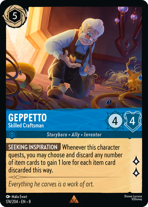 Geppetto - Skilled Craftsman 174/204
