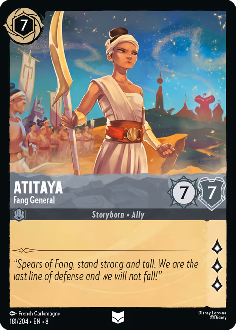 Atitaya - Fang General 181/204