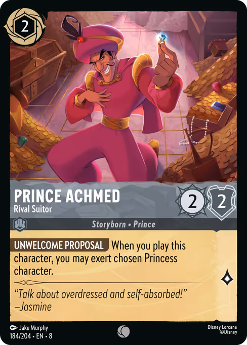 Prince Achmed - Rival Suitor 184/204