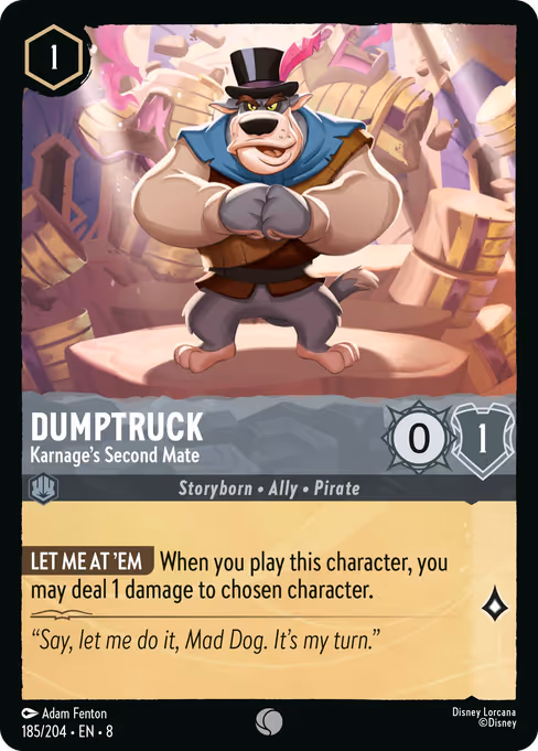 Dumptruck - Karnage's Second Mate 185/204