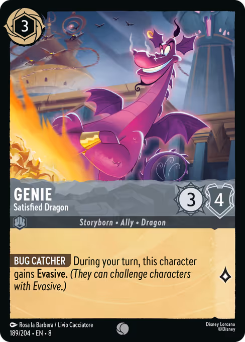 Genie - Satisfied Dragon 189/204