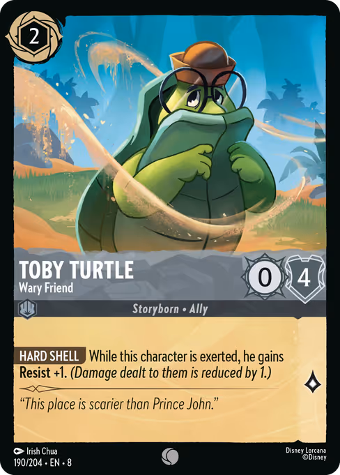 Toby Turtle - Wary Friend 190/204