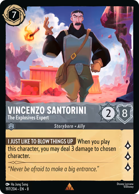 Vincenzo Santorini - The Explosives Expert 197/204