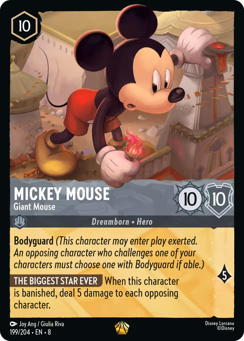 Mickey Mouse - Giant Mouse 199/204