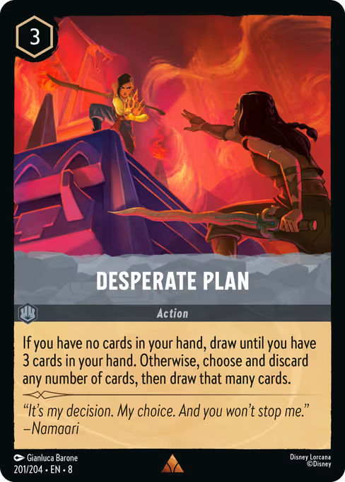 Desperate Plan 201/204