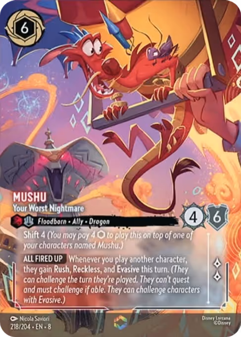 Mushu - Your Worst Nightmare 218/204