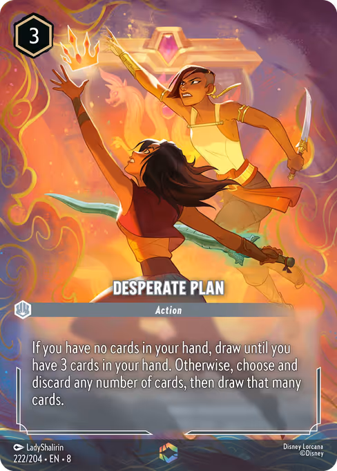 Desperate Plan 222/204
