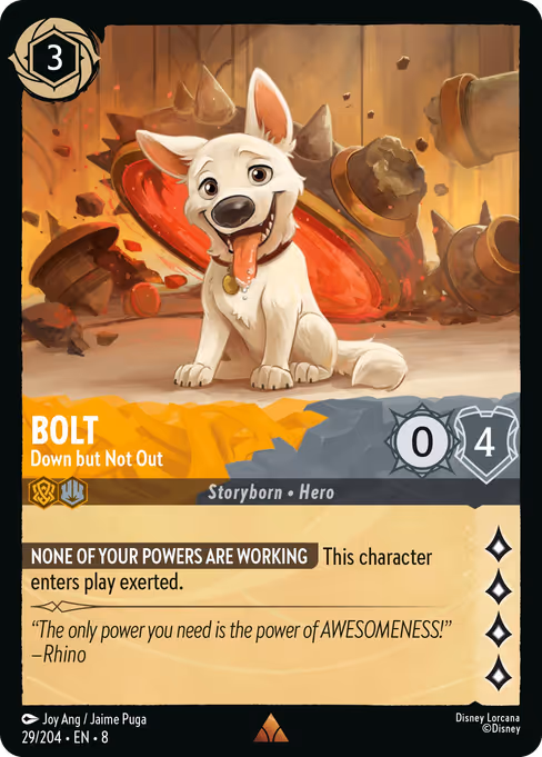 Bolt - Down but Not Out 29/204