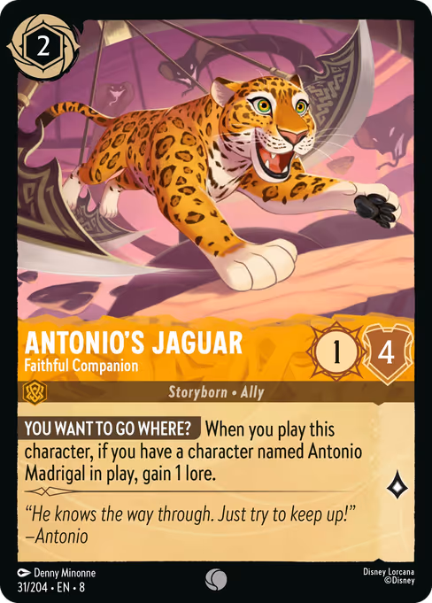 Antonio's Jaguar - Faithful Companion 31/204