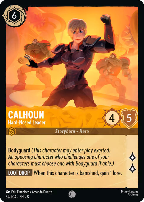 Calhoun - Hard-Nosed Leader 32/204