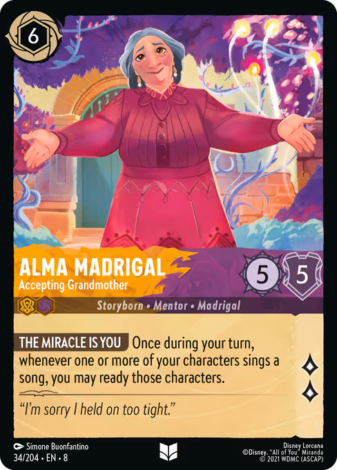 Alma Madrigal - Accepting Grandmother 34/204