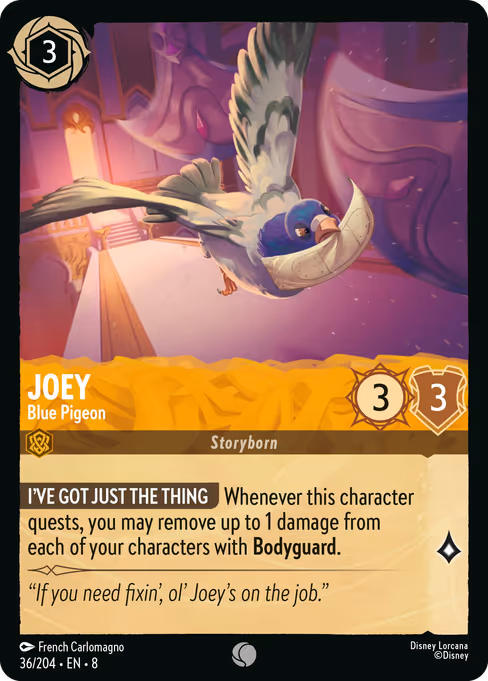 Joey - Blue Pigeon 36/204