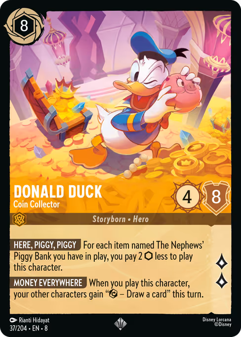 Donald Duck - Coin Collector 37/204
