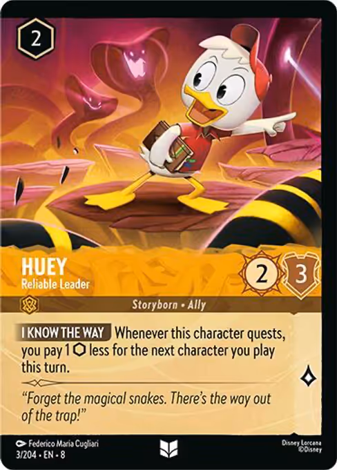 Huey - Reliable Leader 3f