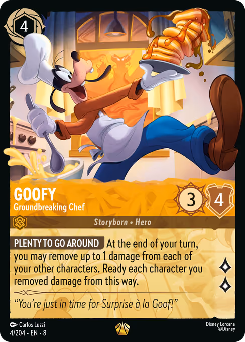 Goofy - Groundbreaking Chef 4/204