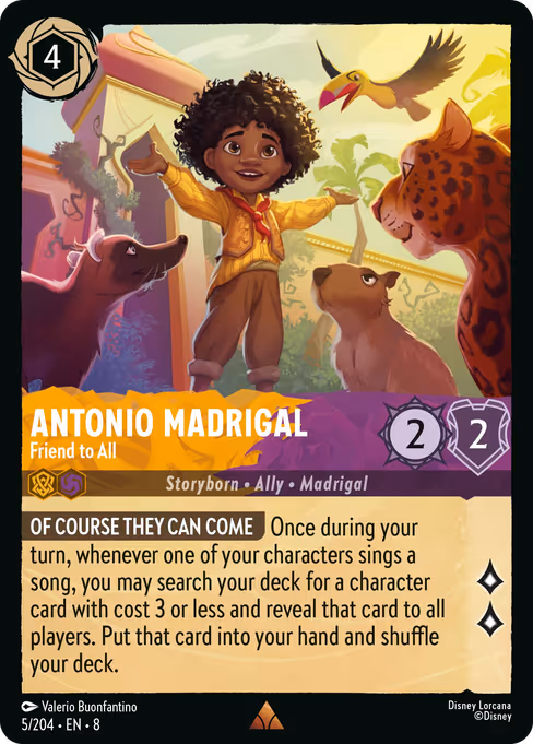 Antonio Madrigal - Friend to All 5/204
