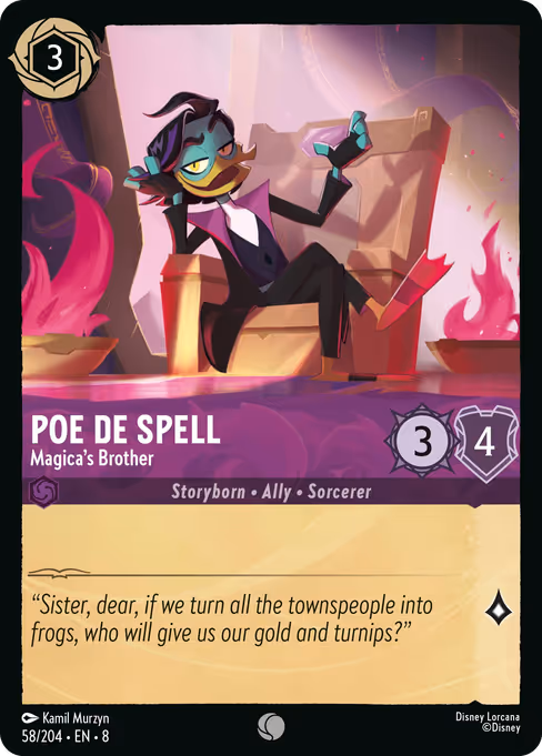 Poe De Spell - Magica's Brother 58/204