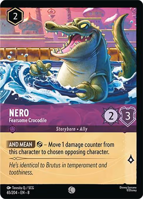 Nero - Fearsome Crocodile 65f