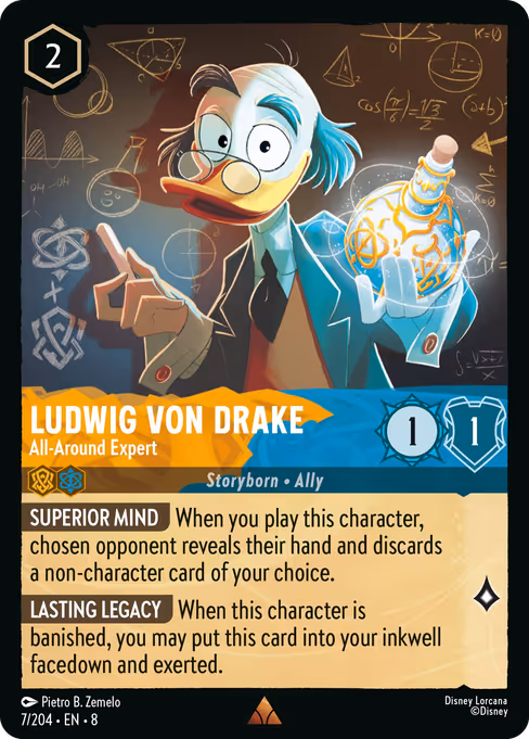 Ludwig Von Drake - All-Around Expert 7/204