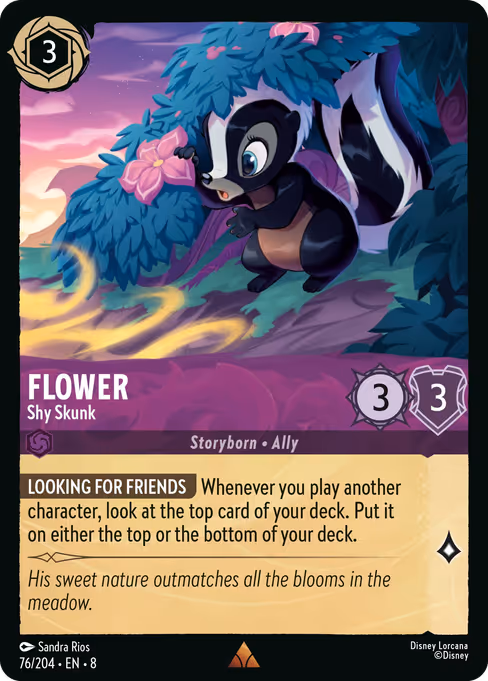 Flower - Shy Skunk 76/204