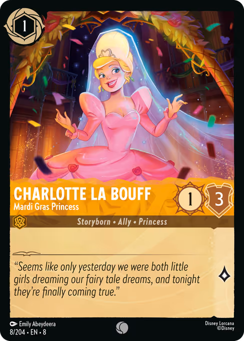 Charlotte La Bouff - Mardi Gras Princess 8/204
