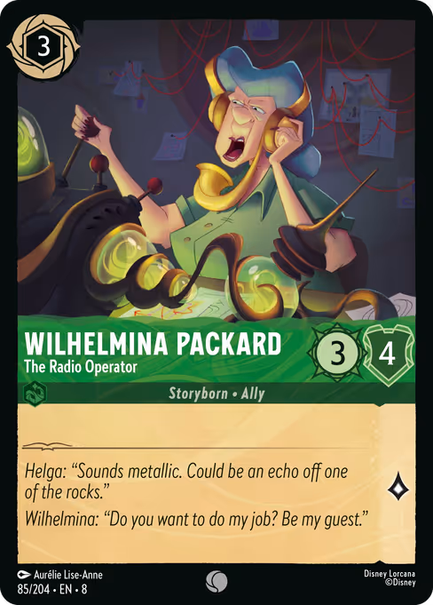 Wilhelmina Packard - The Radio Operator 85/204