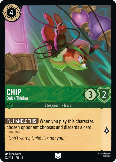 Chip - Quick Thinker 97/204