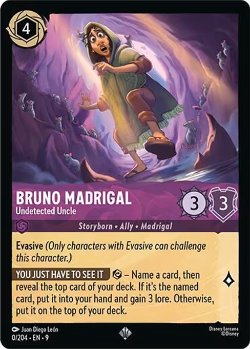 Bruno Madrigal - Undetected Uncle 0/204