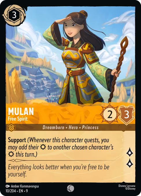 Mulan - Free Spirit 10/204