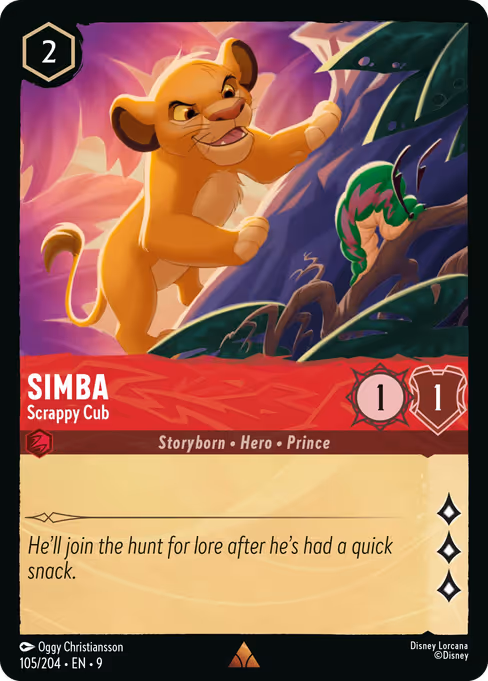 Simba - Scrappy Cub 105/204